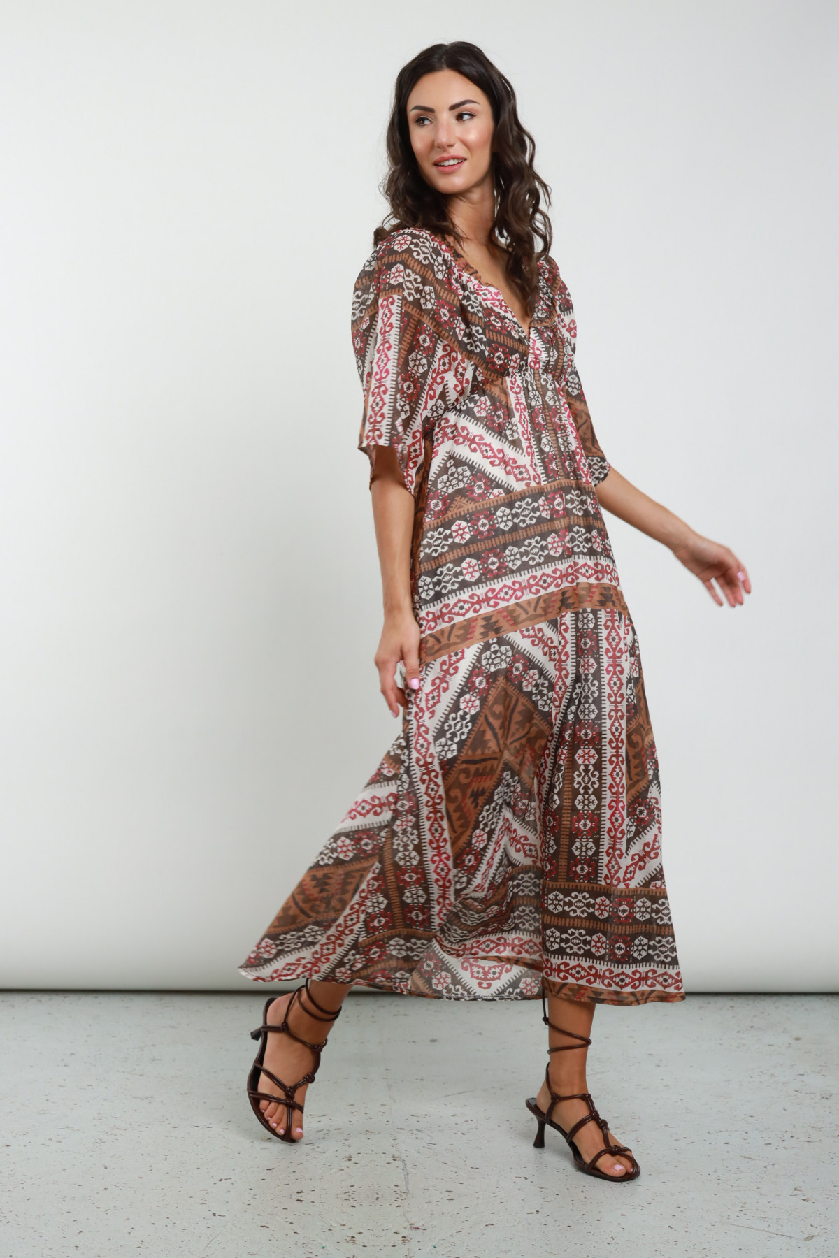 Langes Kleid
