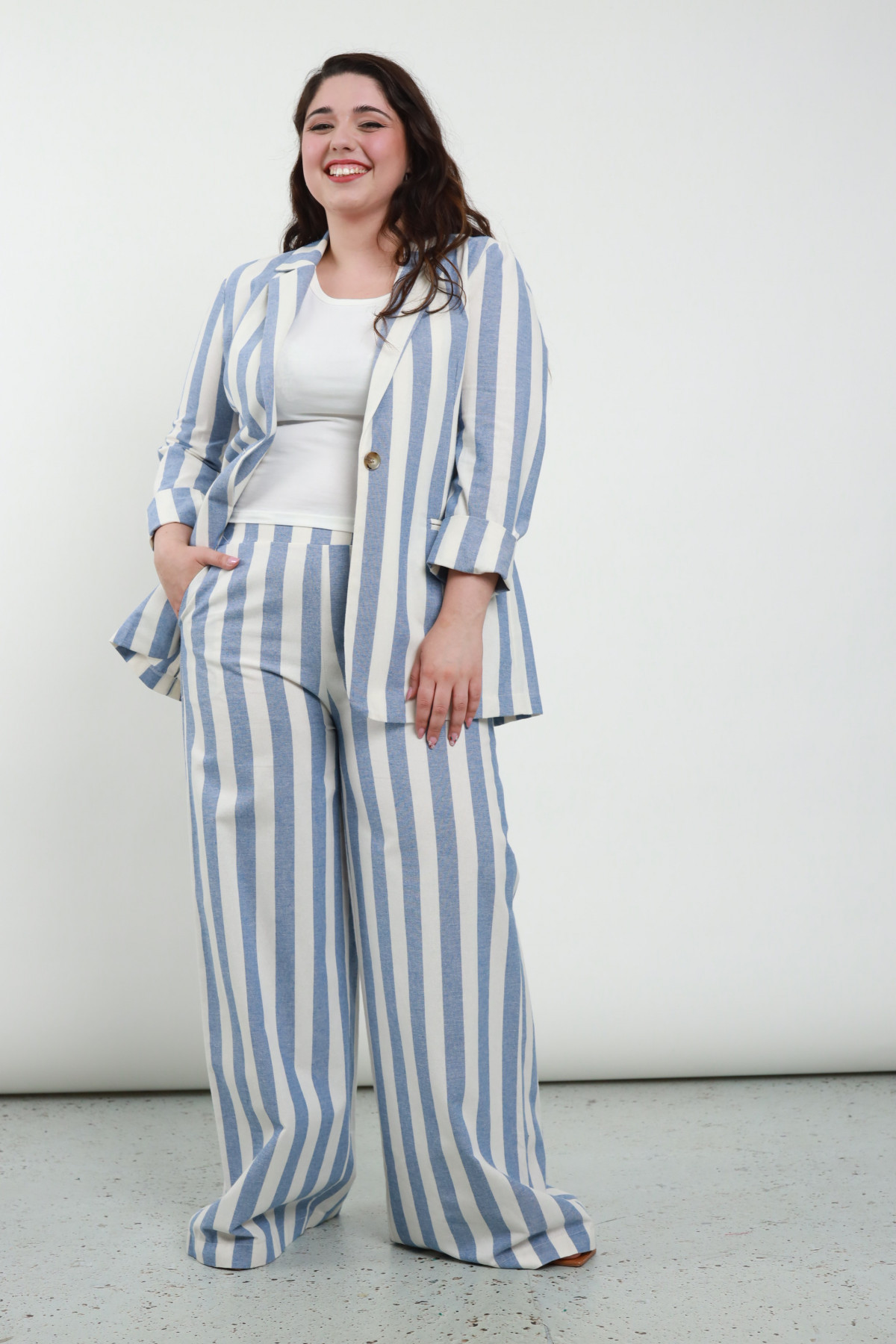 Susy Star - Pantaloni Righe