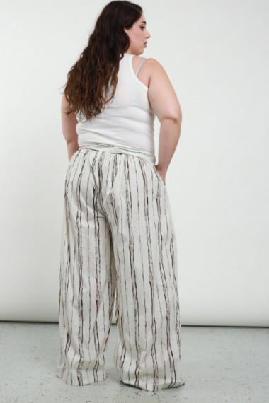 Susy Star - Pantalone Palazzo Fantasia