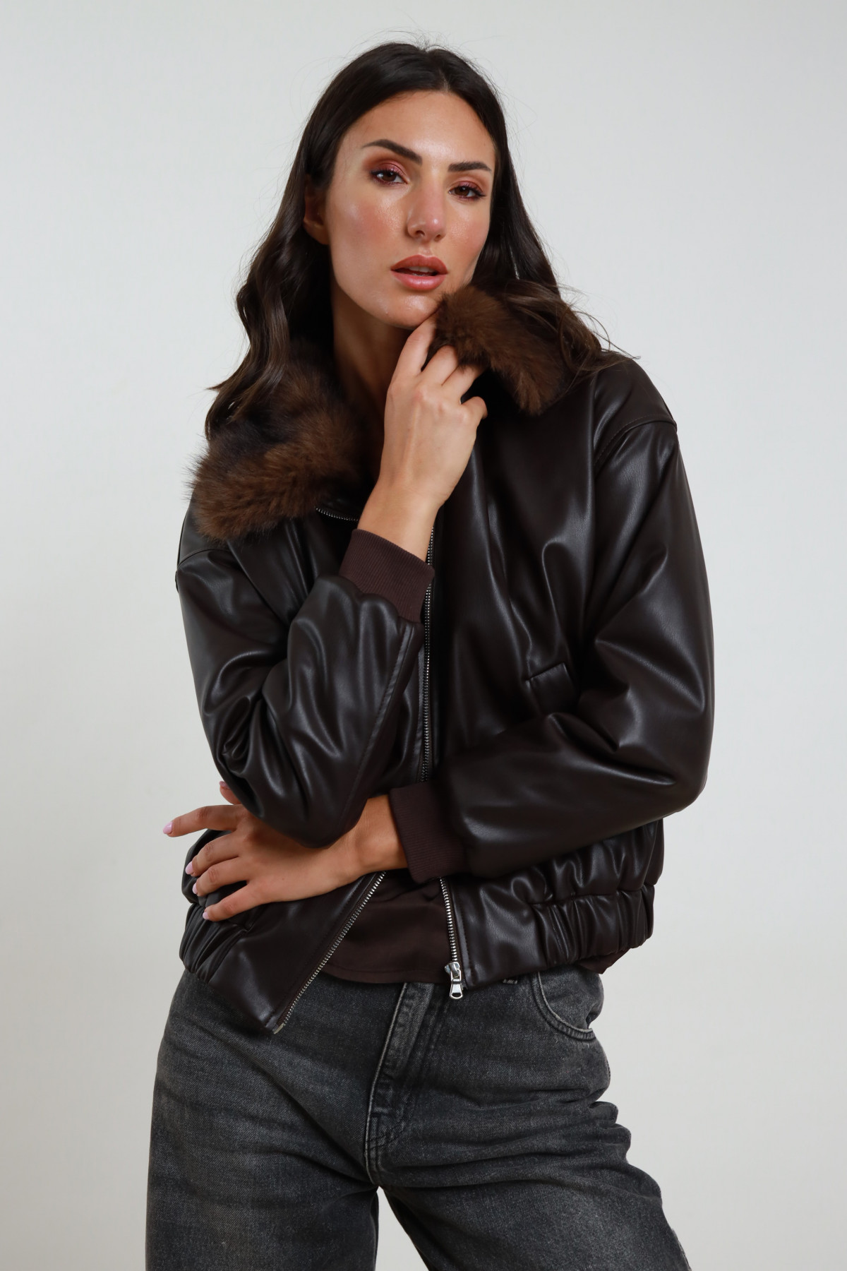 Bomber Ecopelle ed EcoPelliccia