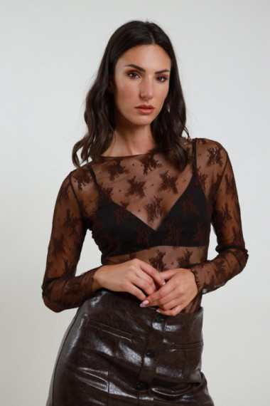 Maglia Pizzo 89%pa 11%ea