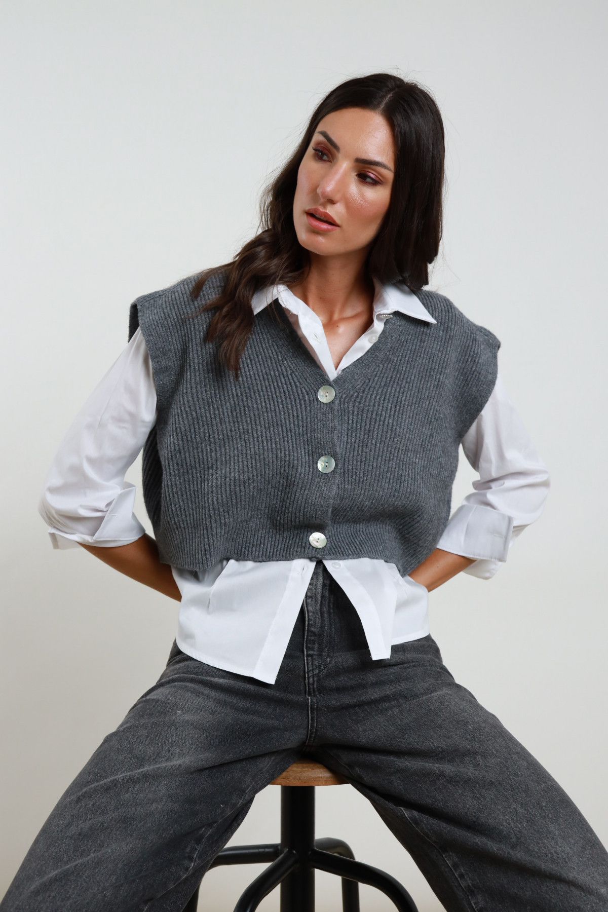 Gilet 50%vi 27%pl 23%pa