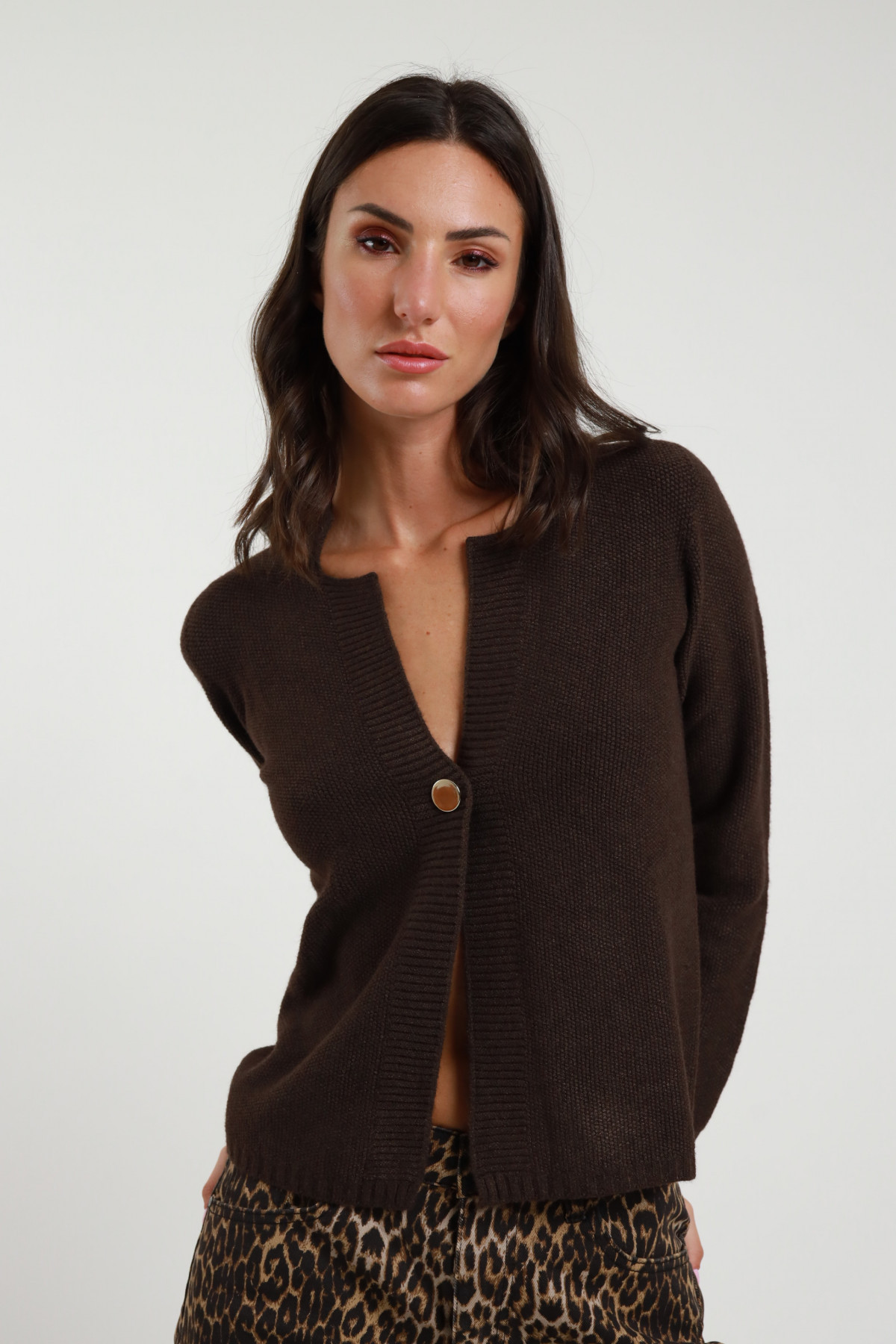 Cardigan Bottone