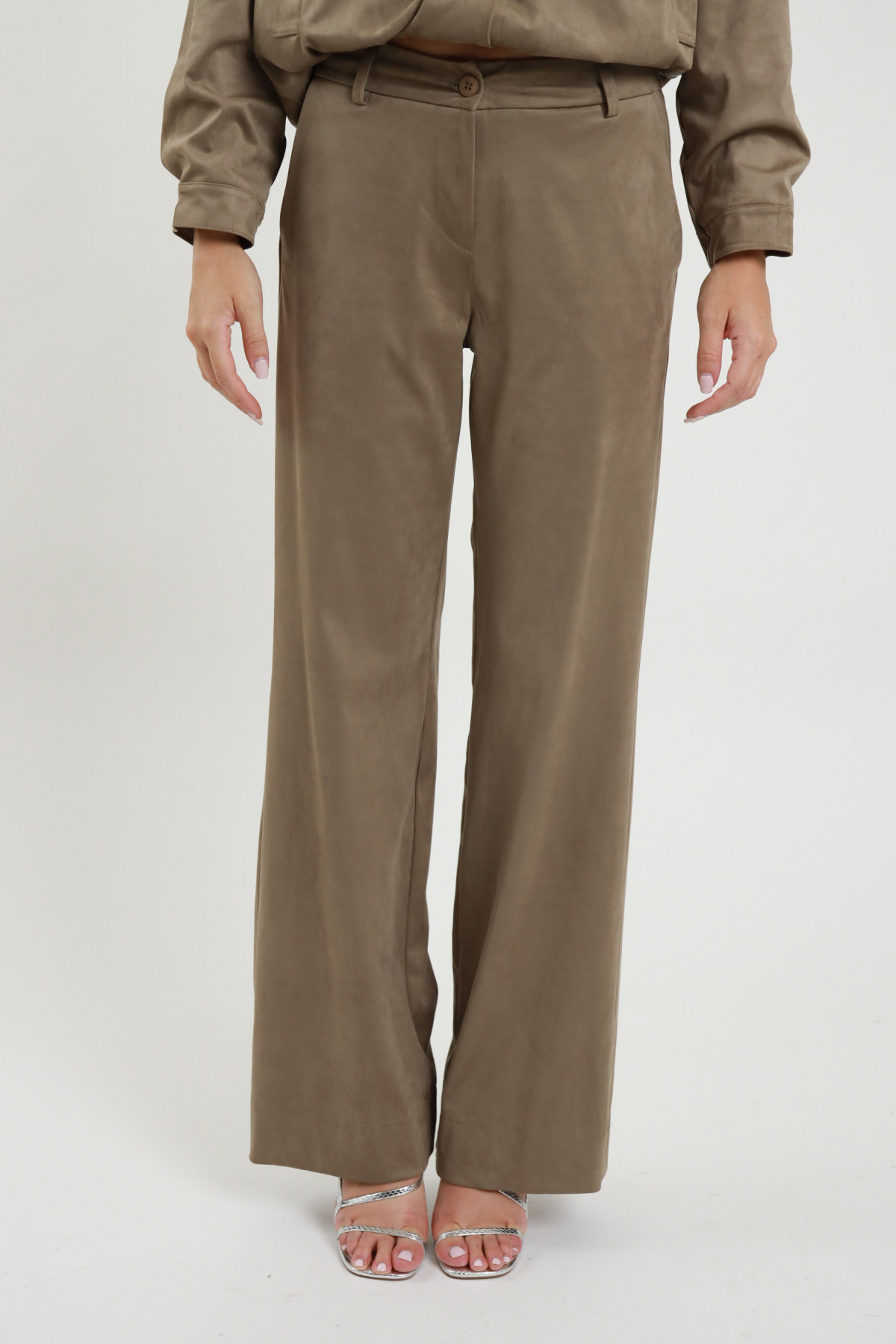Pantaloni Scamosciati