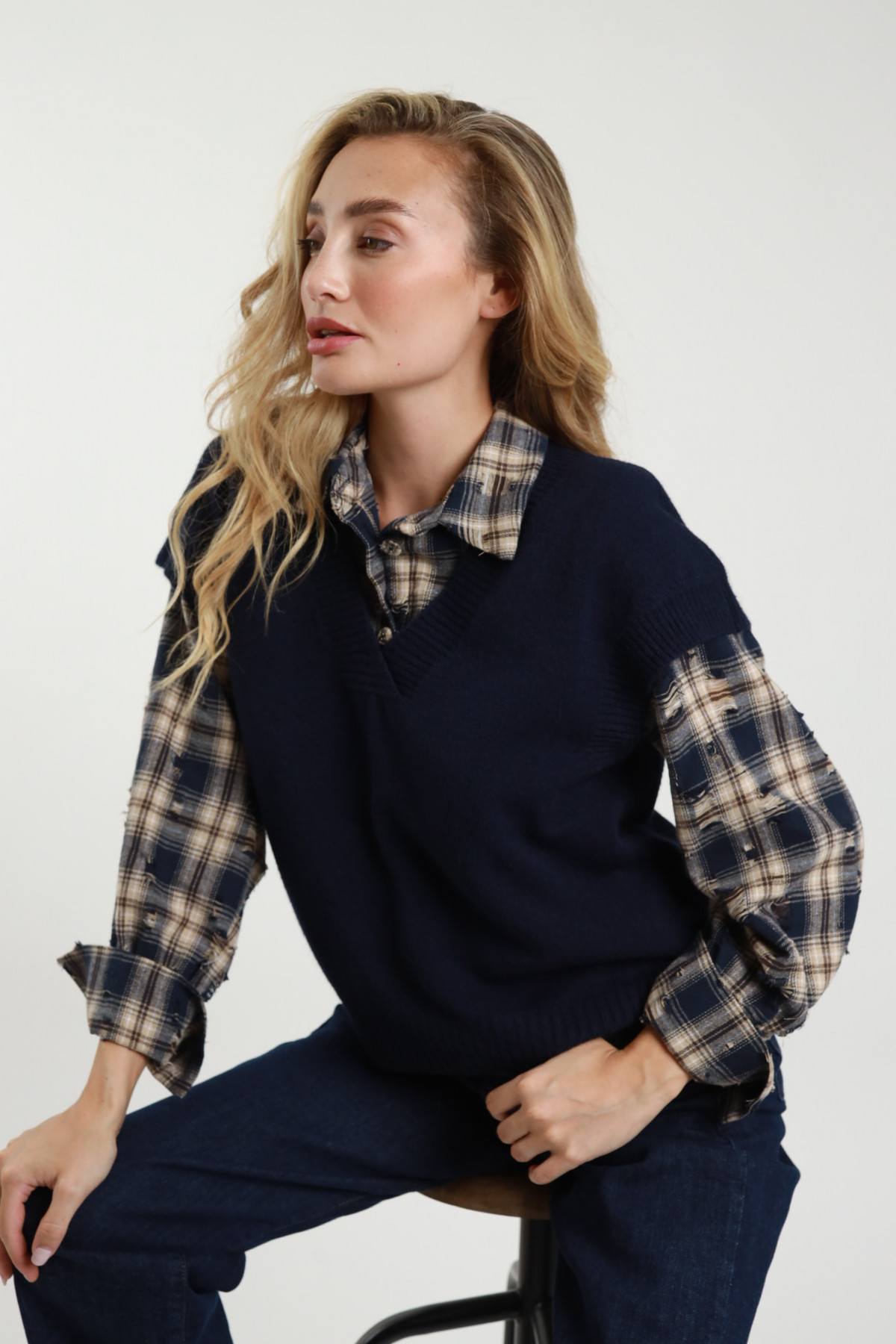 Gilet 50%vi 27%pl 23%pa