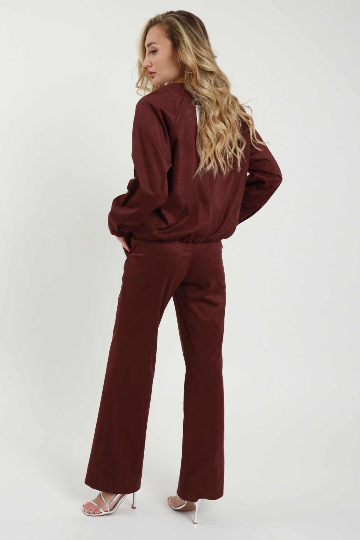Pantaloni Scamosciati