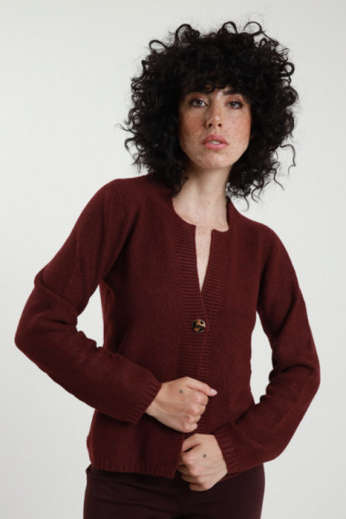 Cardigan Bottone