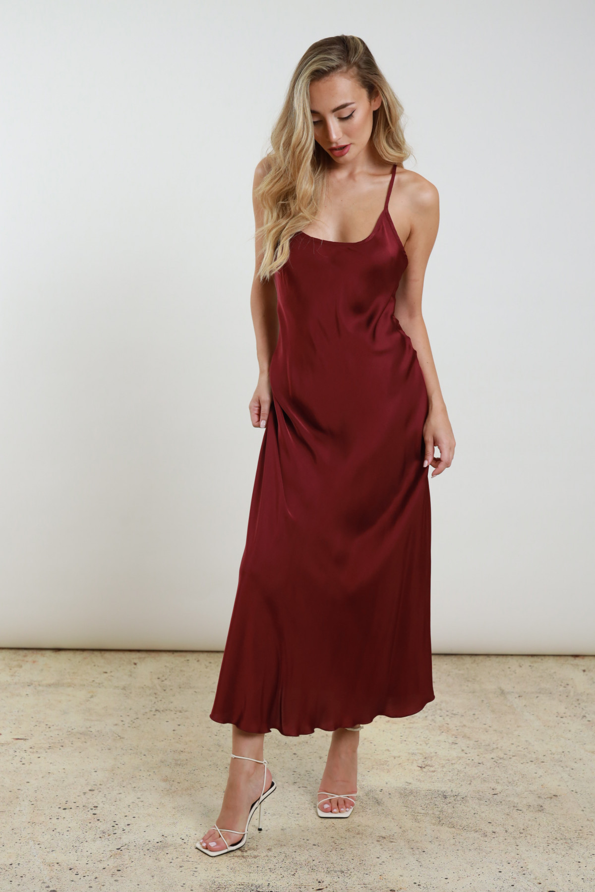 Satin dress