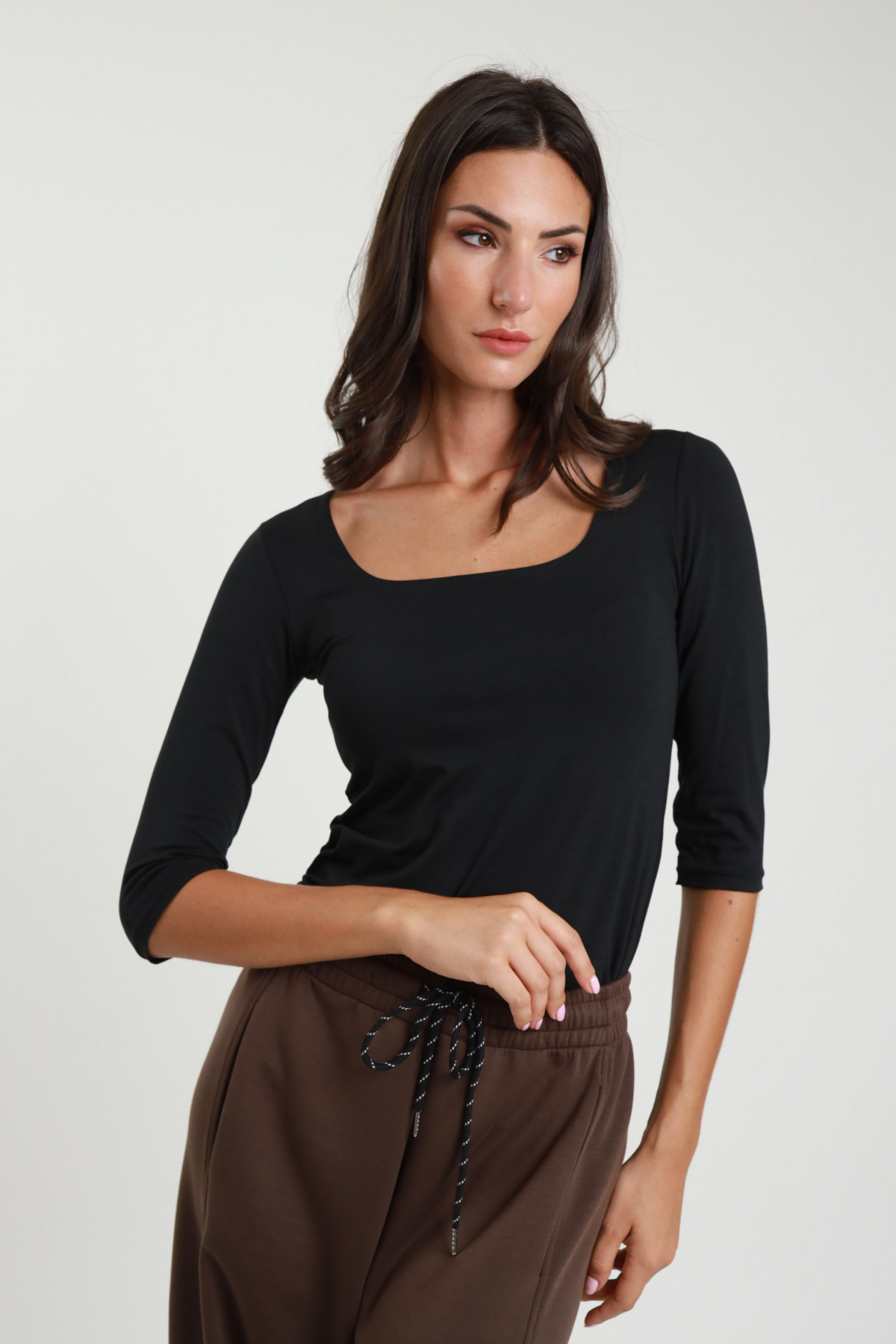 Maglia Scollo Quadrato