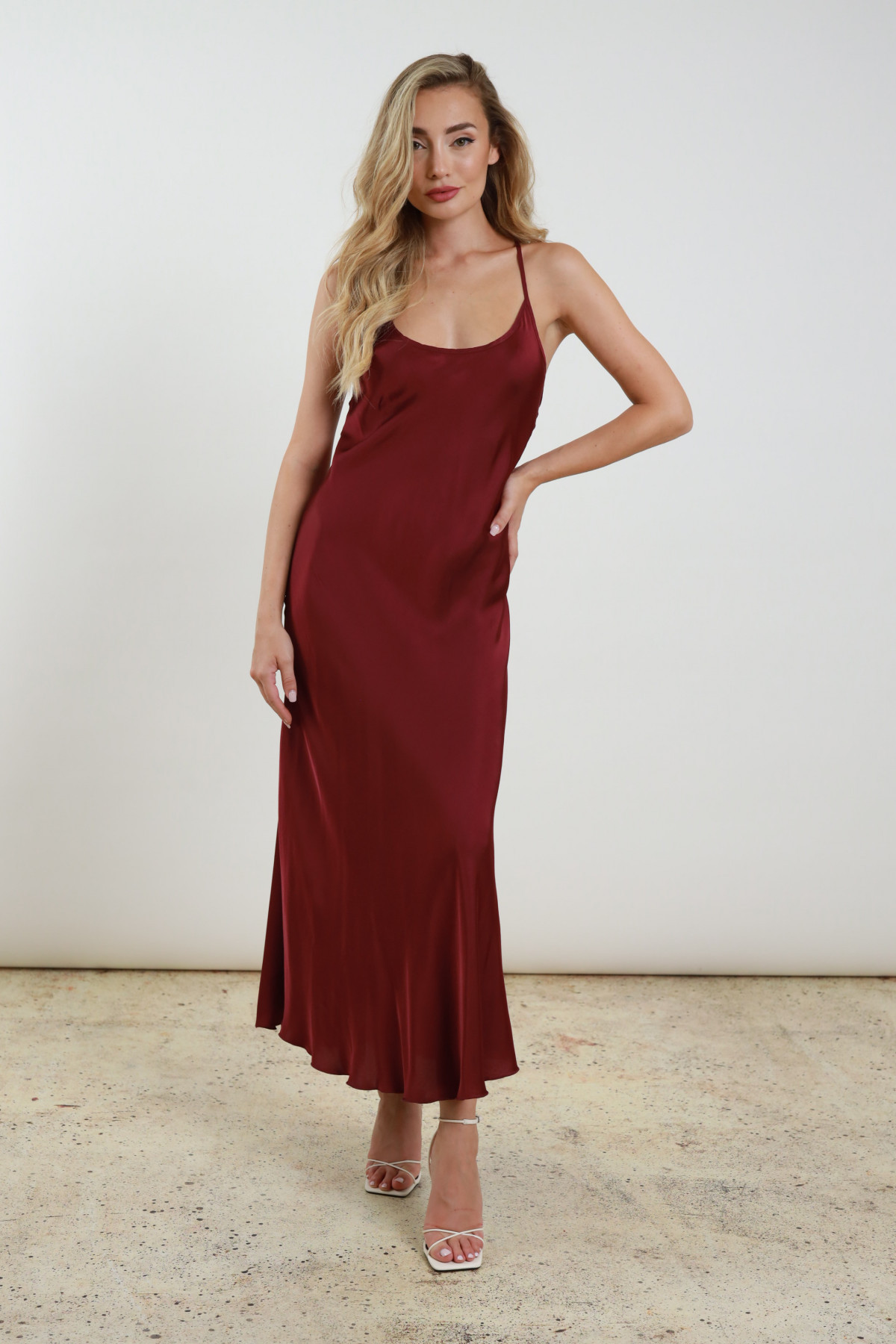 Satin dress