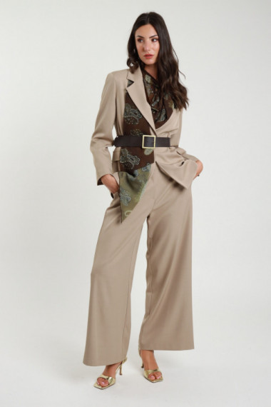 Giacca Foulard e Cintura