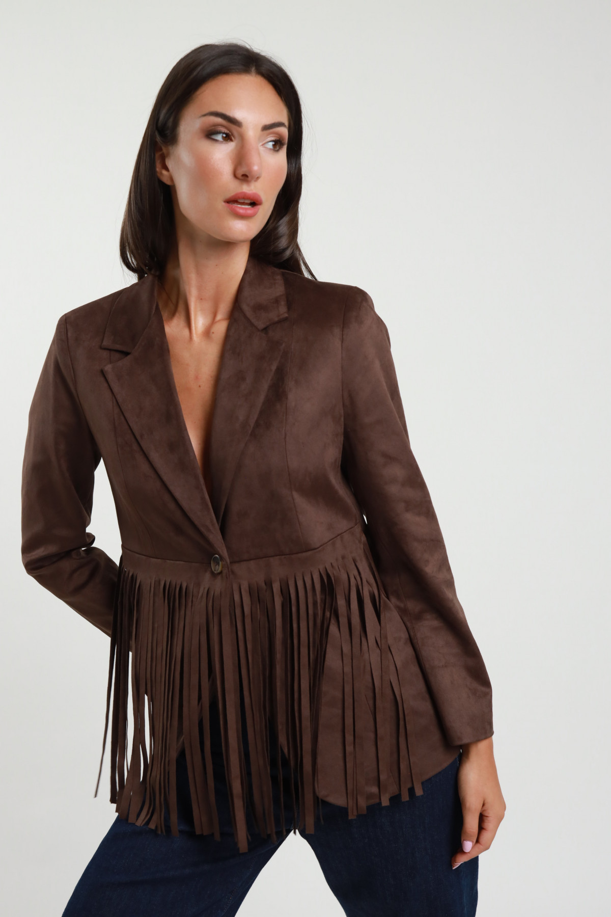 Blazer Frange Ecodainetto