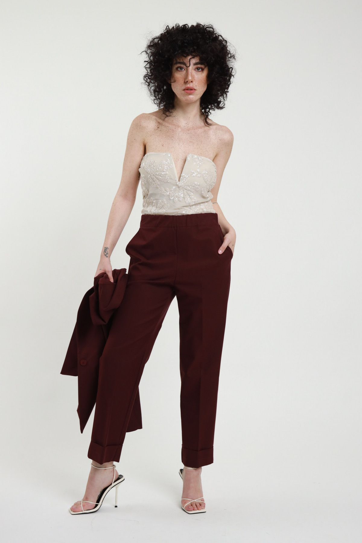 Pantaloni Risvolto