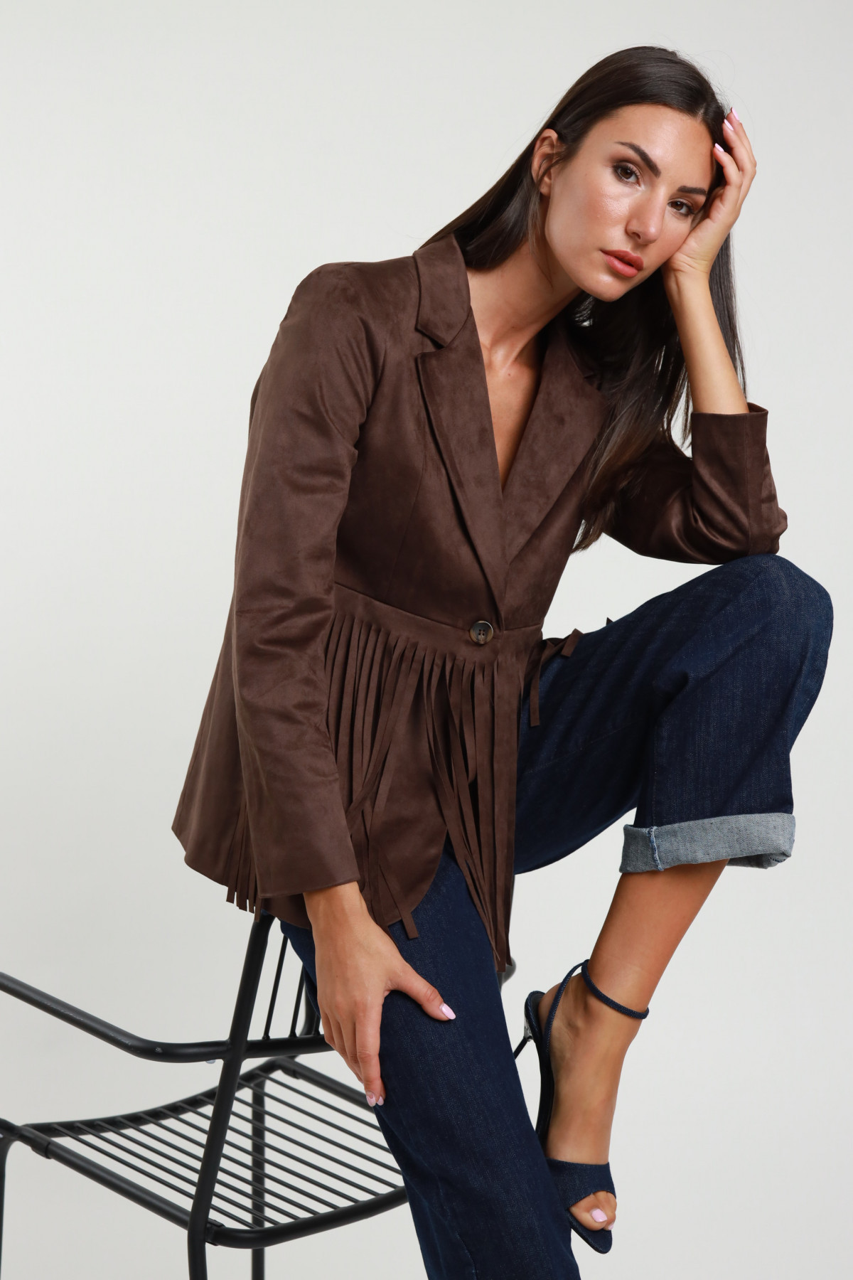 Blazer Frange Ecodainetto