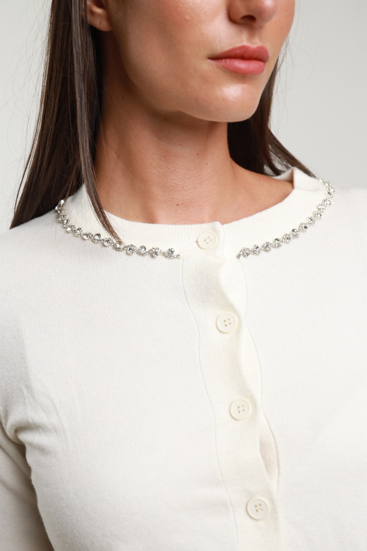Cardigan Strass
