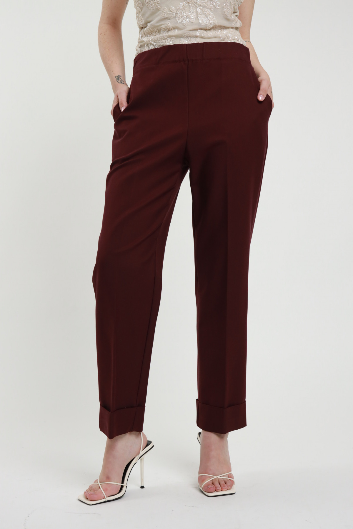 Pantaloni Risvolto