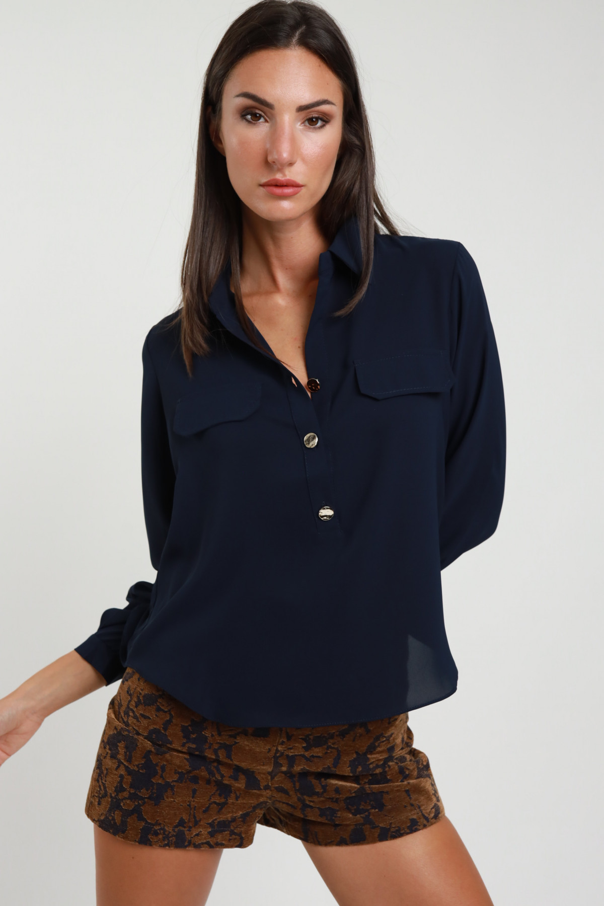 Blusa Bottoni Gioiello
