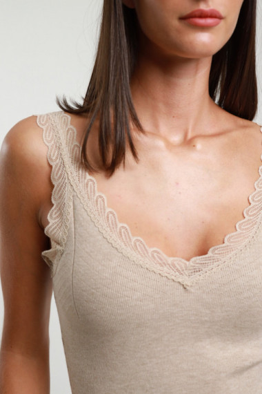 Lace tank top