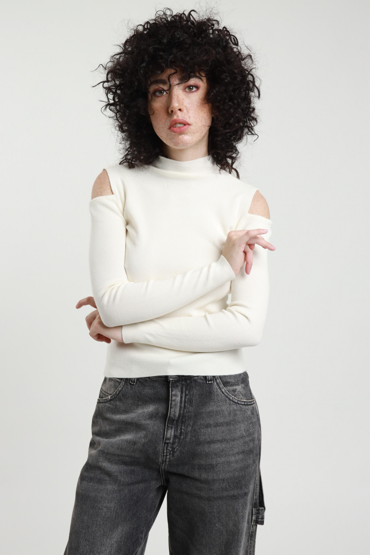 Maglia Lupetto Cut-Out