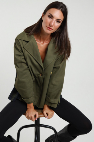 TRENCH DOUBLE FABRIC