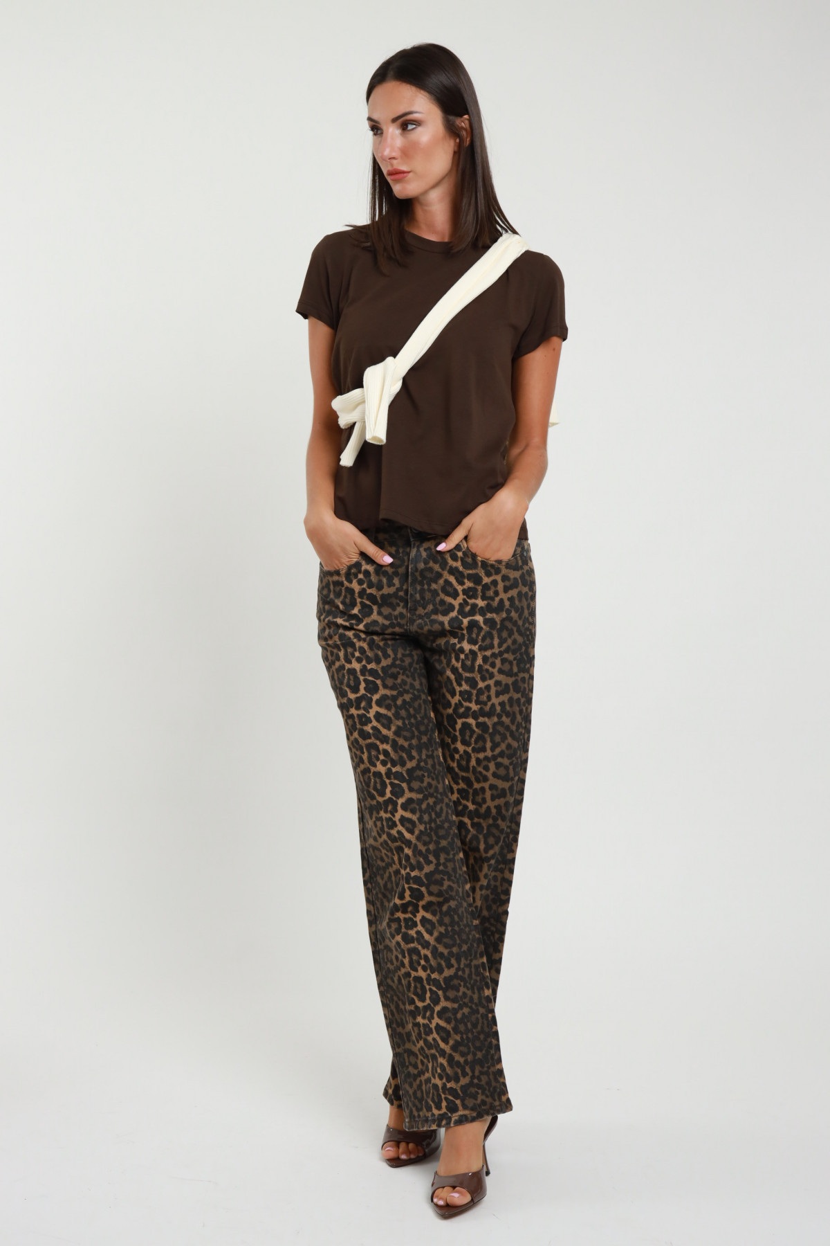 Pantaloni Animalier