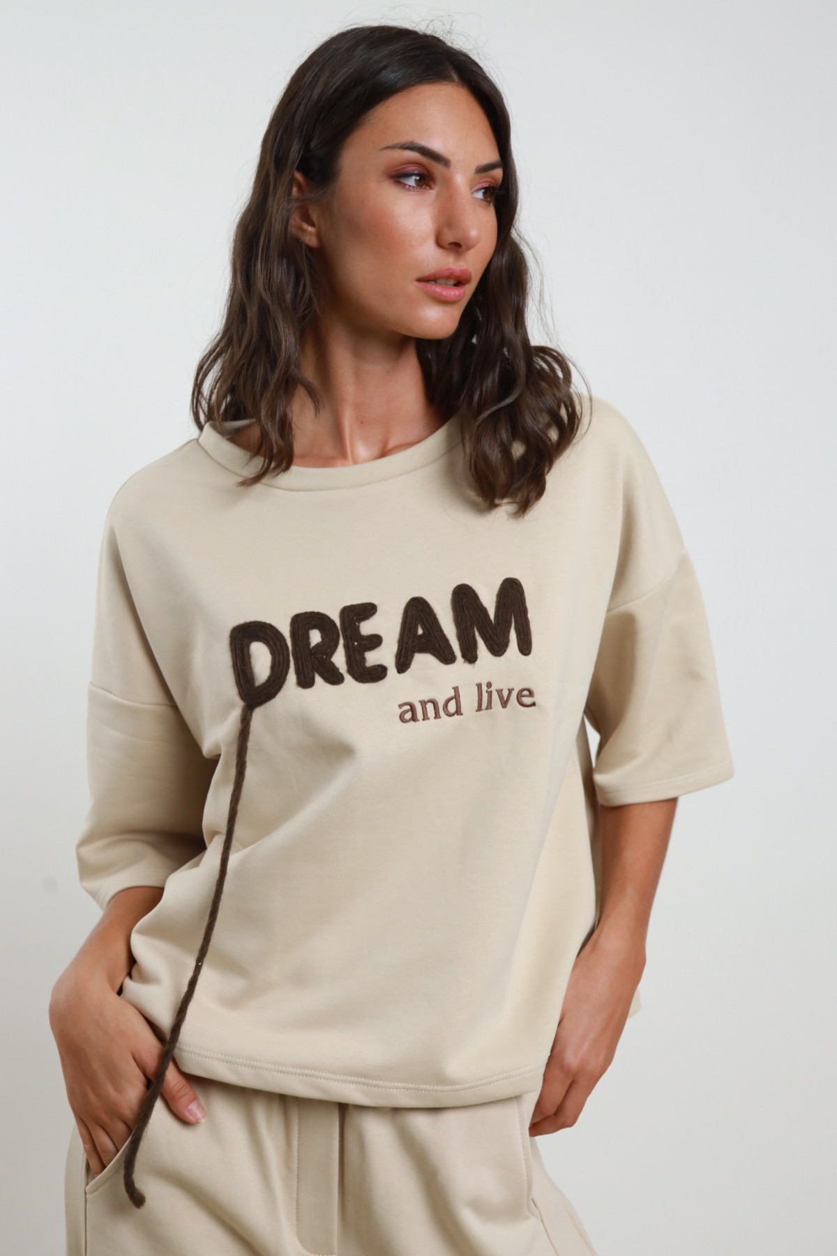 Embroidery sweatshirt