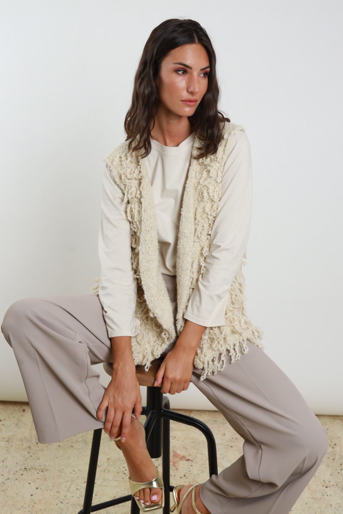 Gilet Lurex