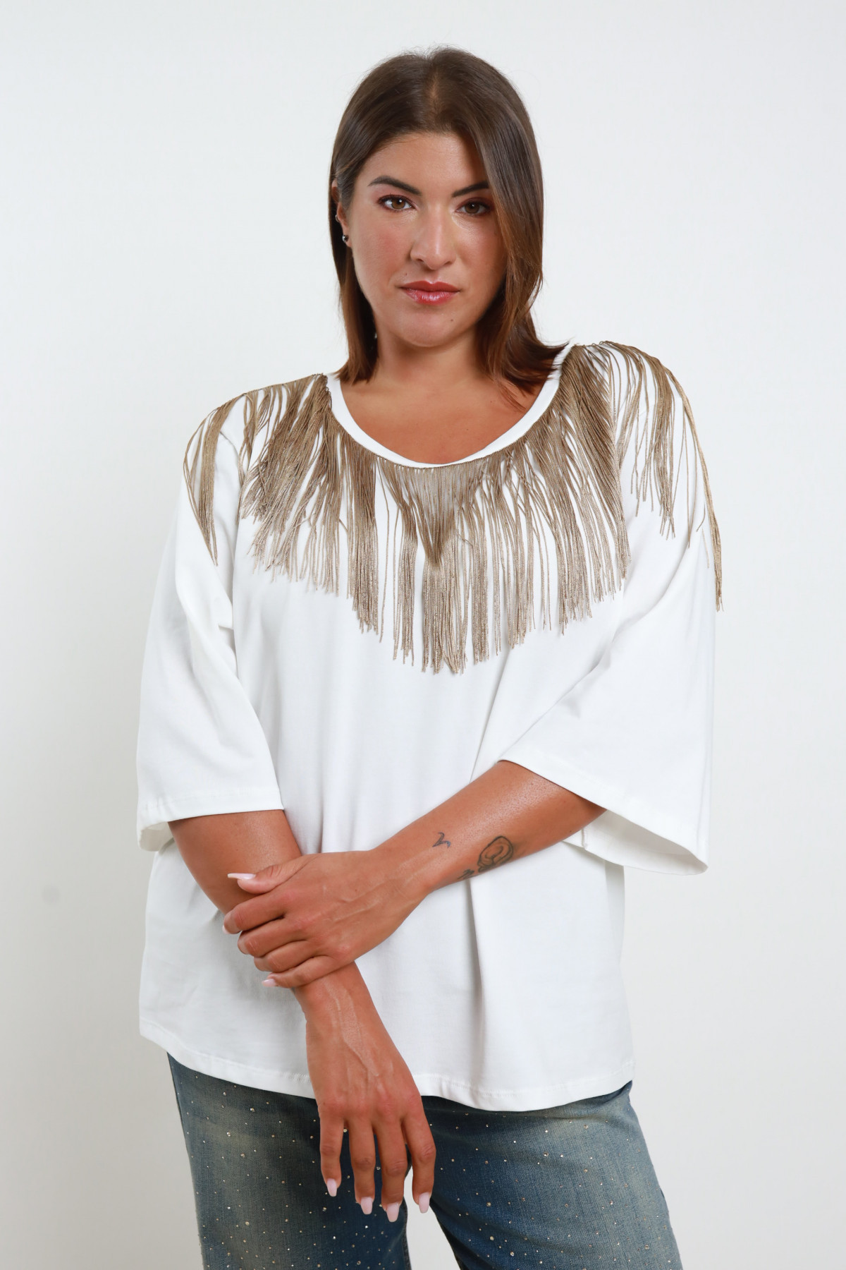Susy Star T-Shirt Frange