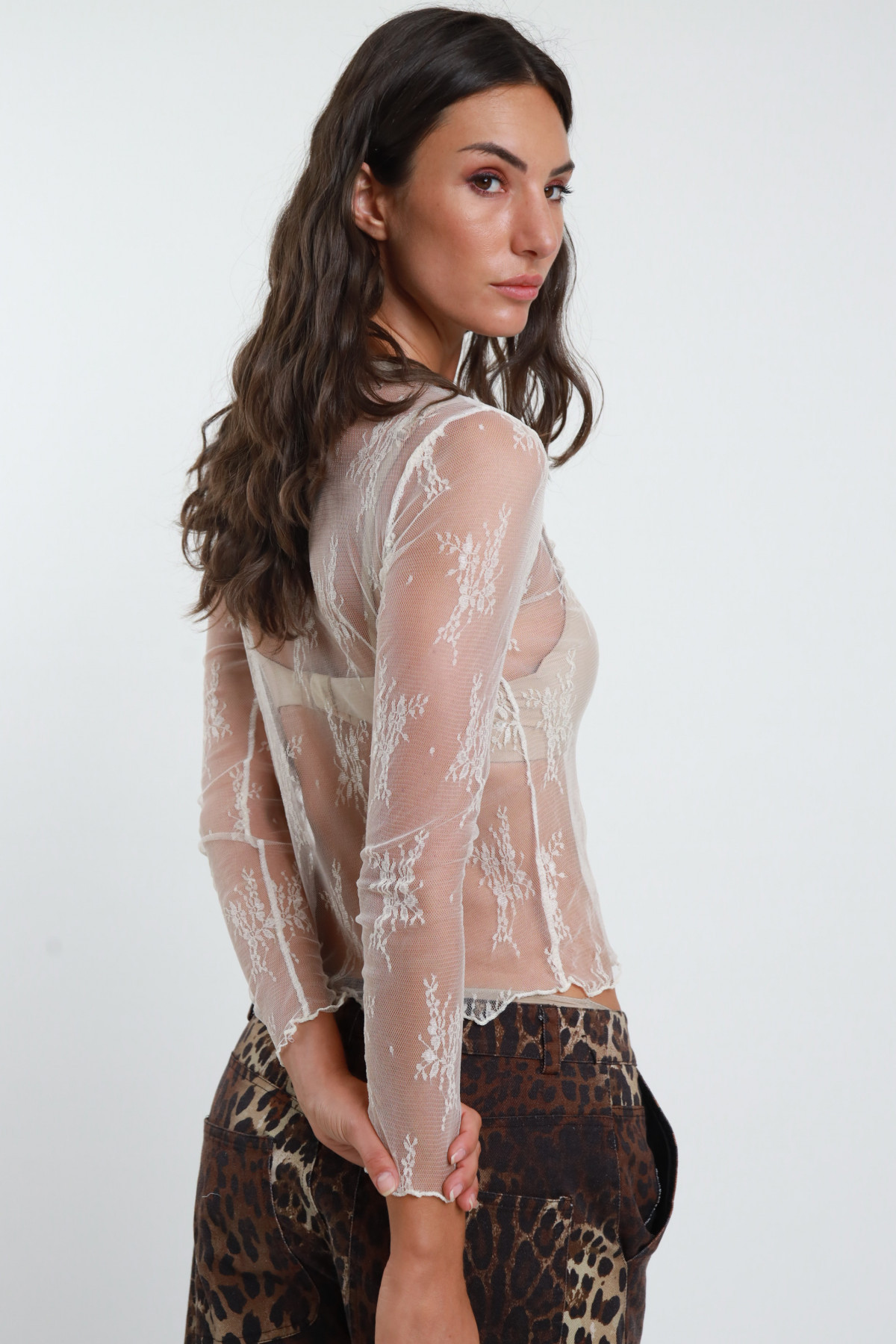 Lace shirt