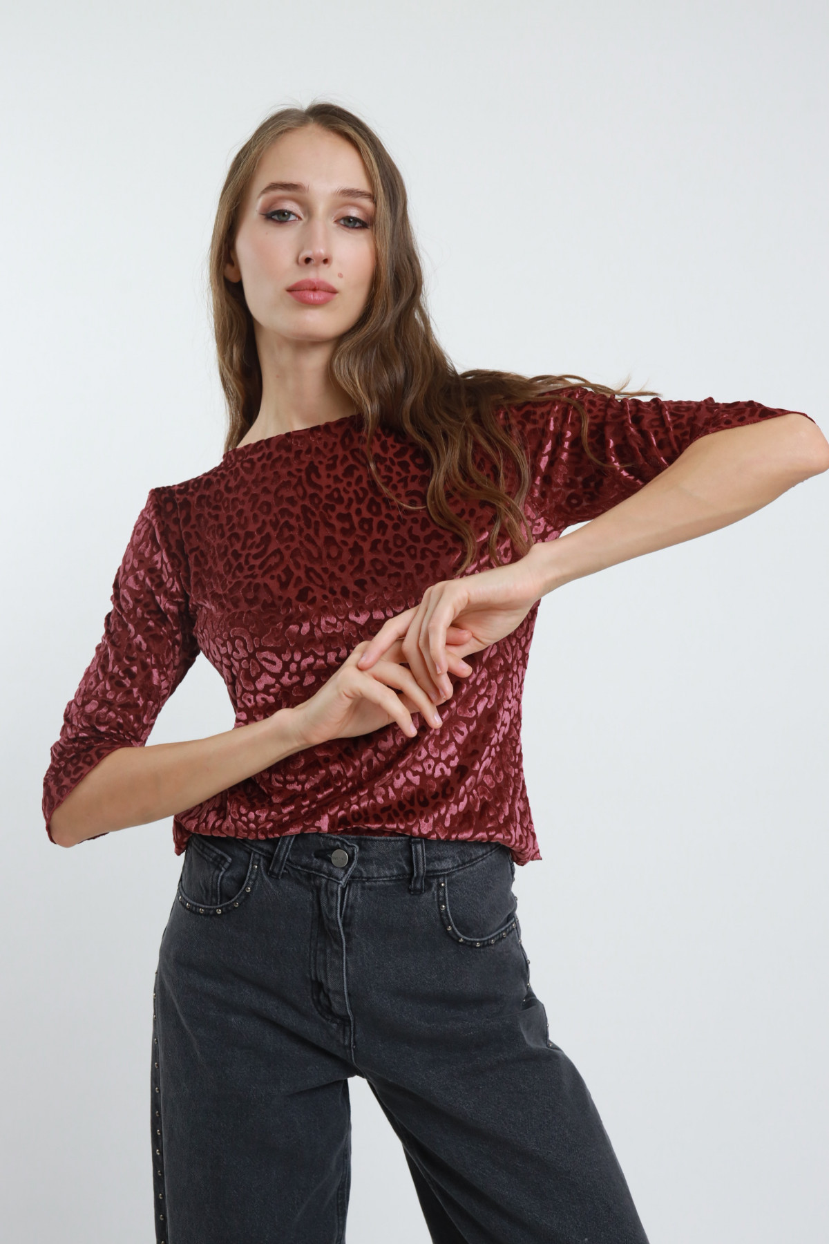 Velvet shirt