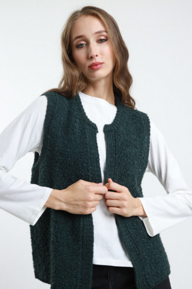 Gilet Bouclé