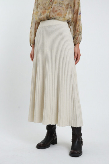 Plisse skirt '