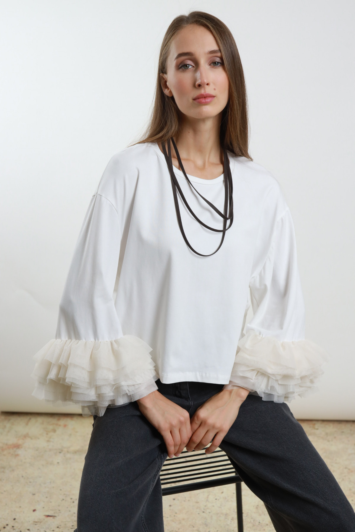 T-shirt Tulle