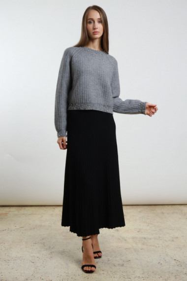Plisse skirt '