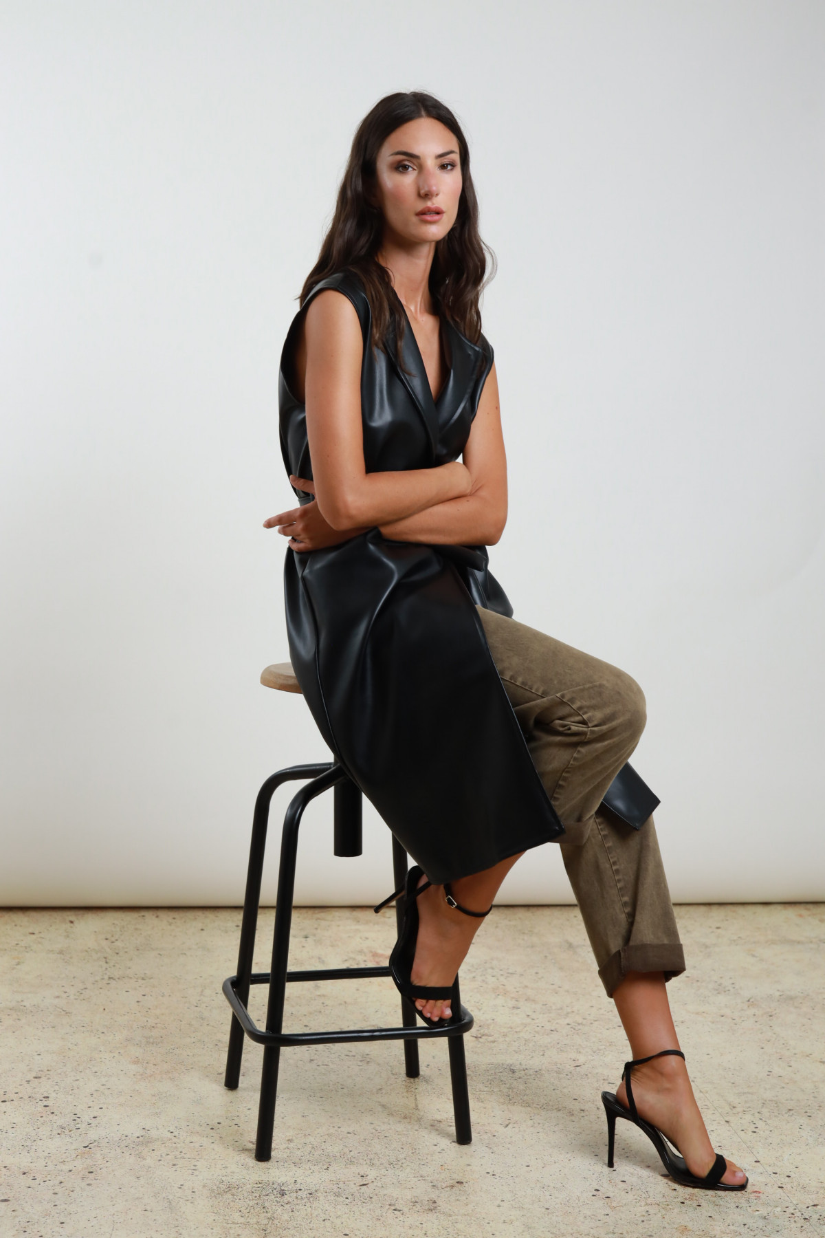 Gilet Lungo Ecopello