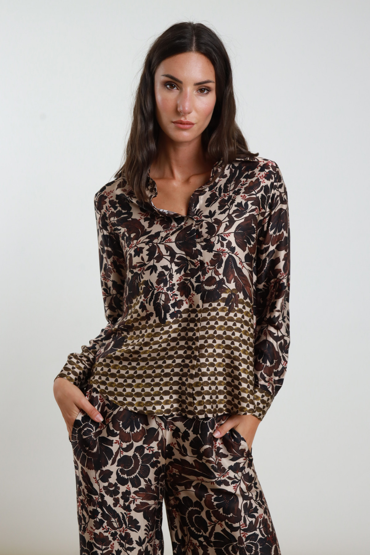 Floral fantasy shirt