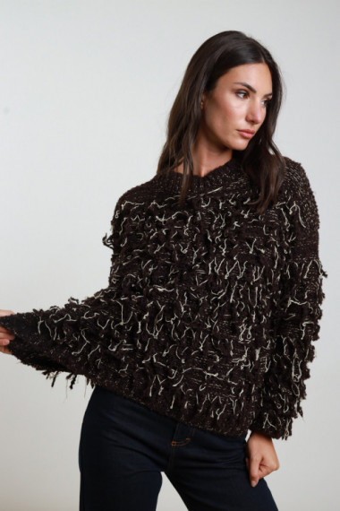 Maglione Frange