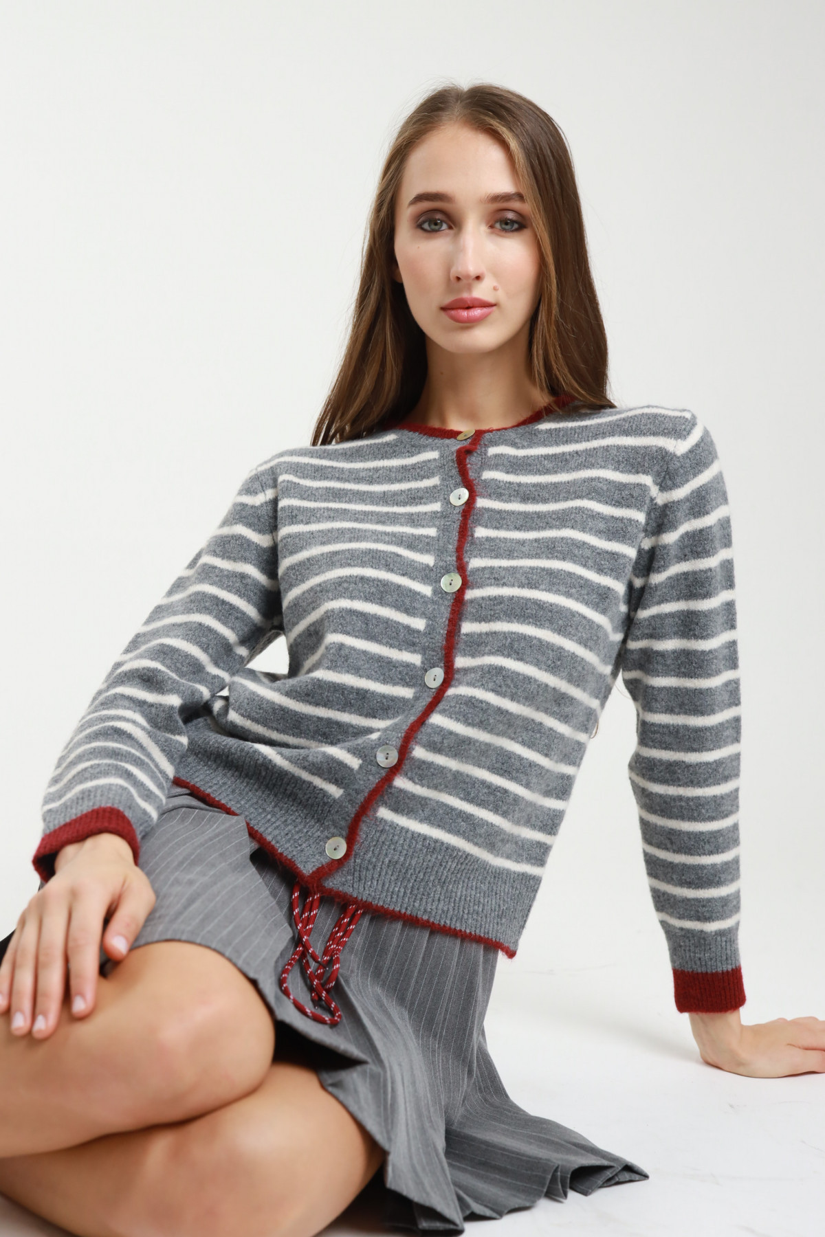 Cardigan Righe