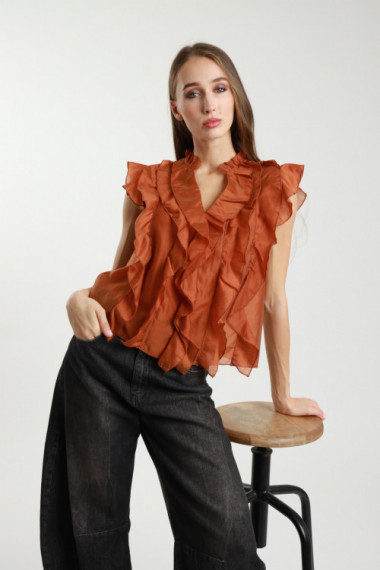 Camicia Smanicata