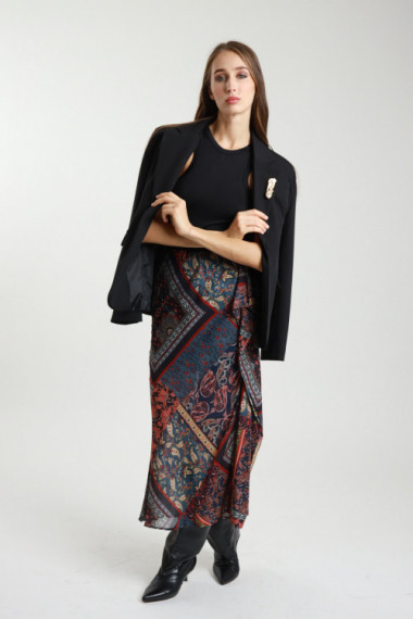 Gonna c/gala laterale 80%vi 20%wo