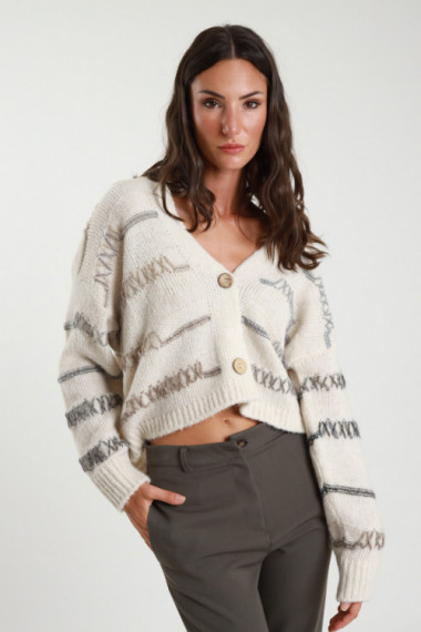 Cardigan Fili Colorati