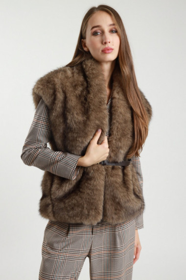 Gilet Ecopelliccia