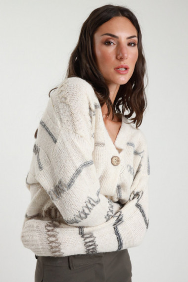 Cardigan Fili Colorati