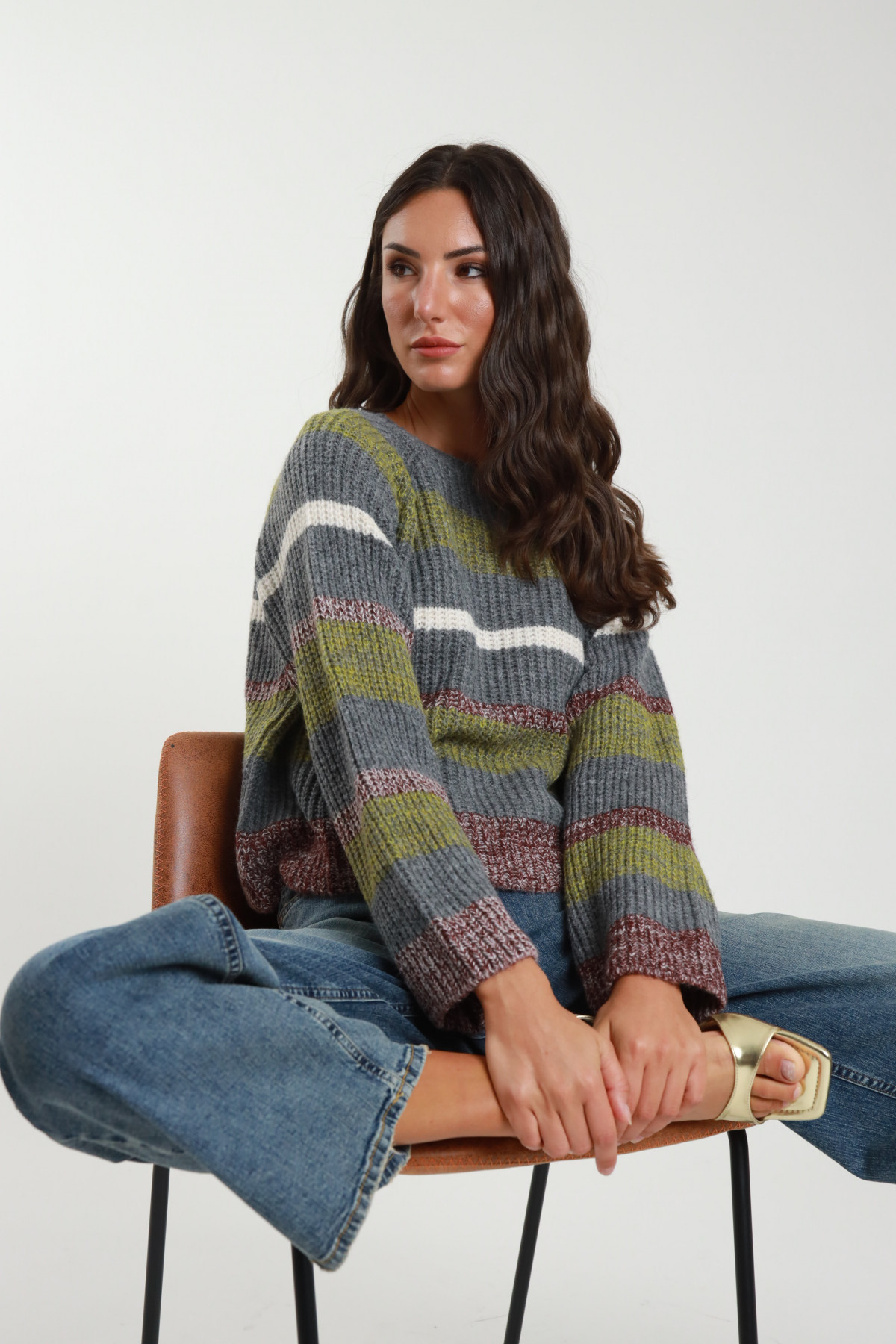 Maglione Righe