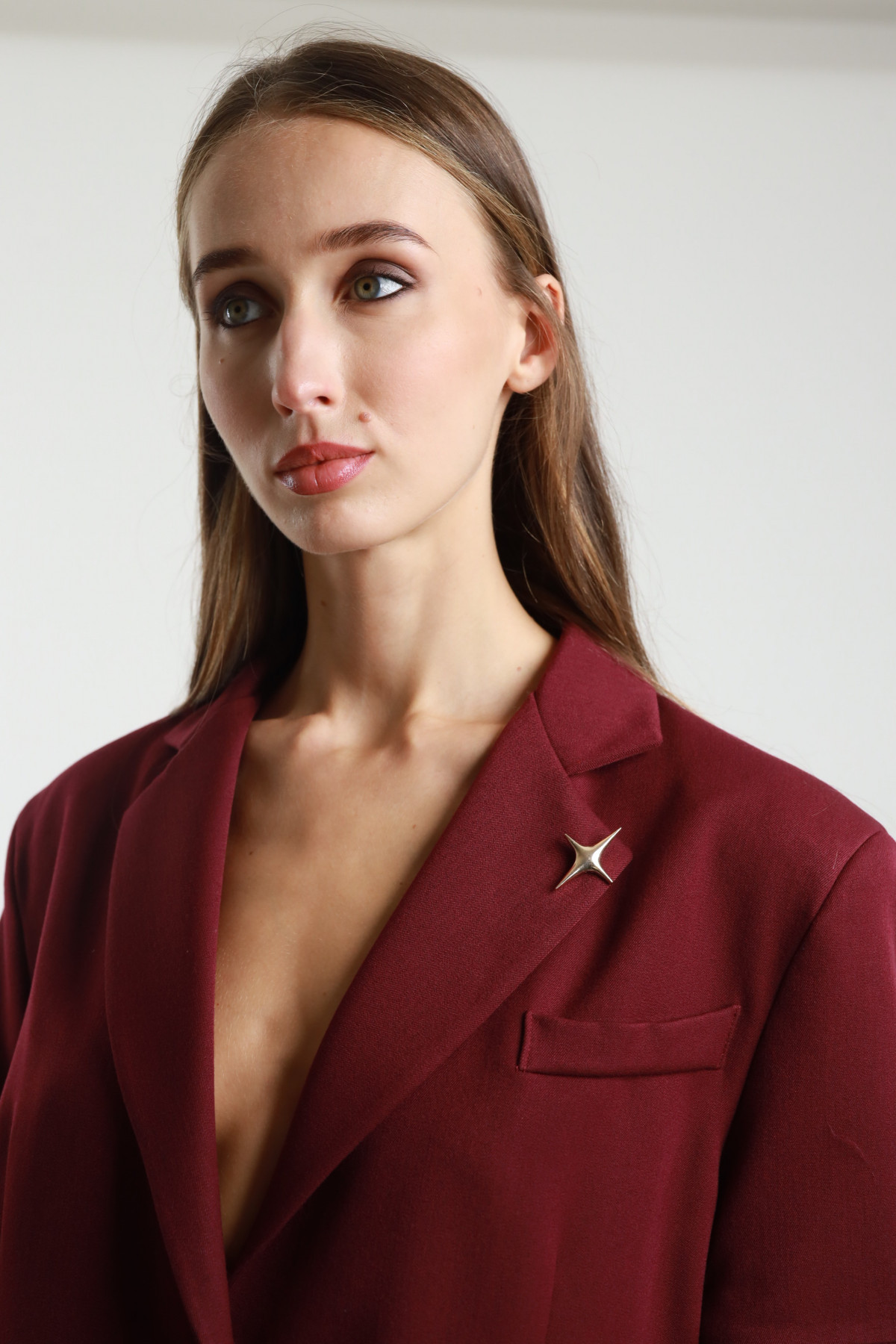 Spitzenärmeljacke