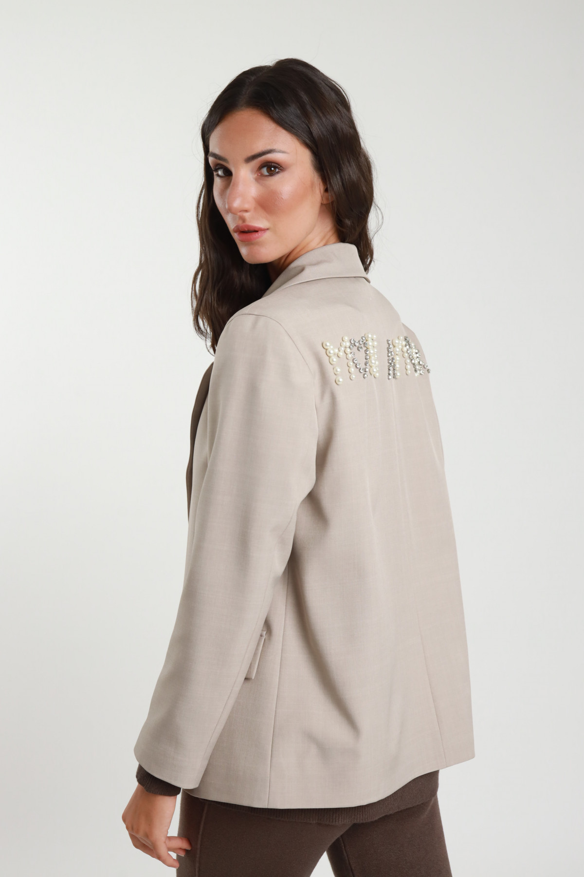 Mon Amour double -breasted jacket
