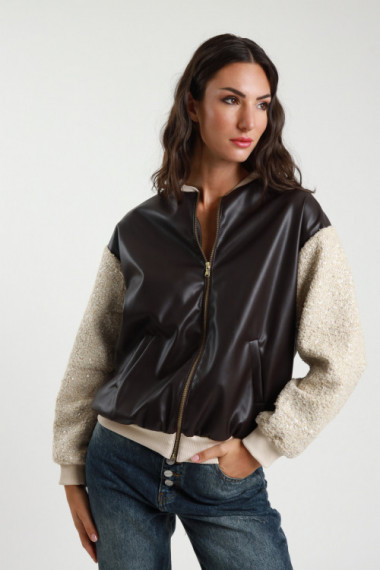 Sequin bomber