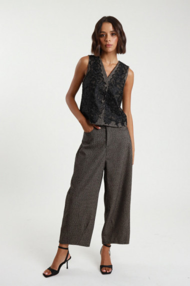 Check trousers