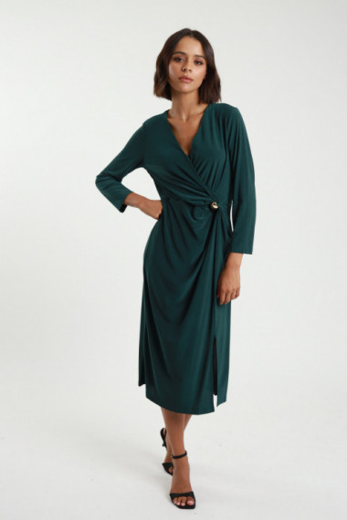 Jewel Detail Kleid