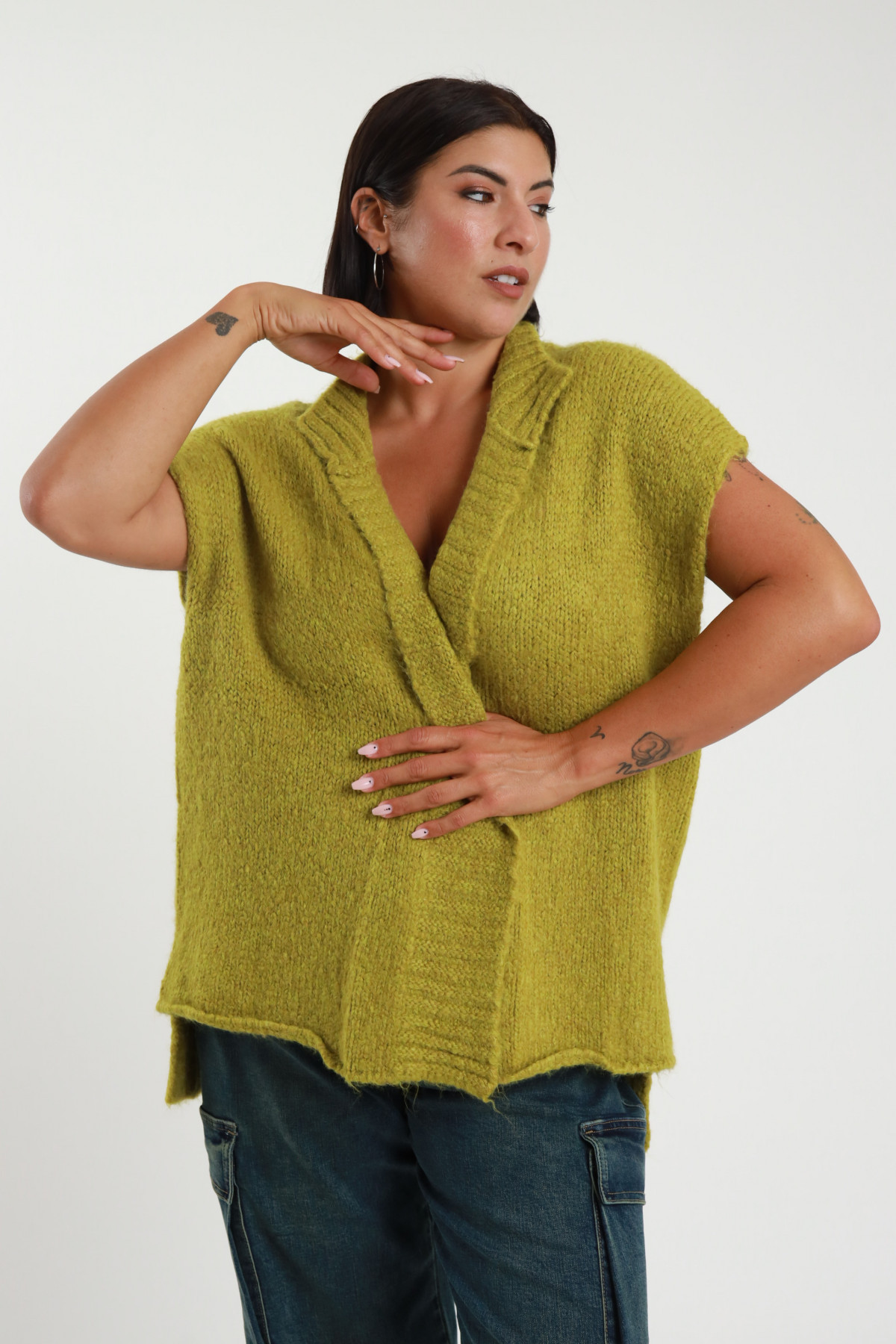 Susy Star - Gilet in Maglia